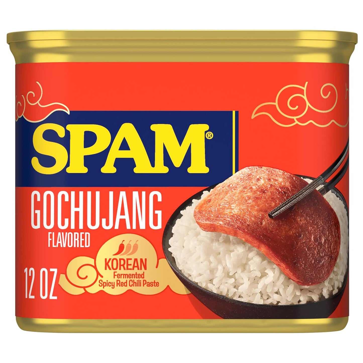 SPAM-Gochujang-Flavored,-Shelf-Stable,-12-oz-Can-(Pack-of-8)-----705