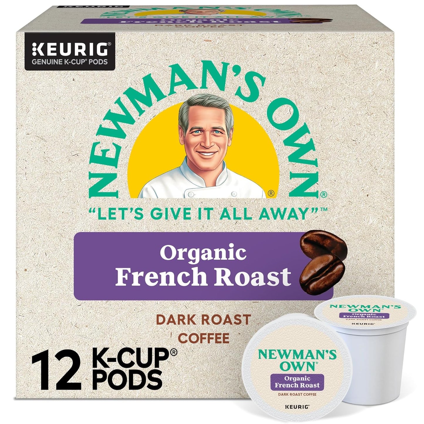 Newman's-Own-Organics-French-Roast-Coffee-K-Cup,-12-ct---------849