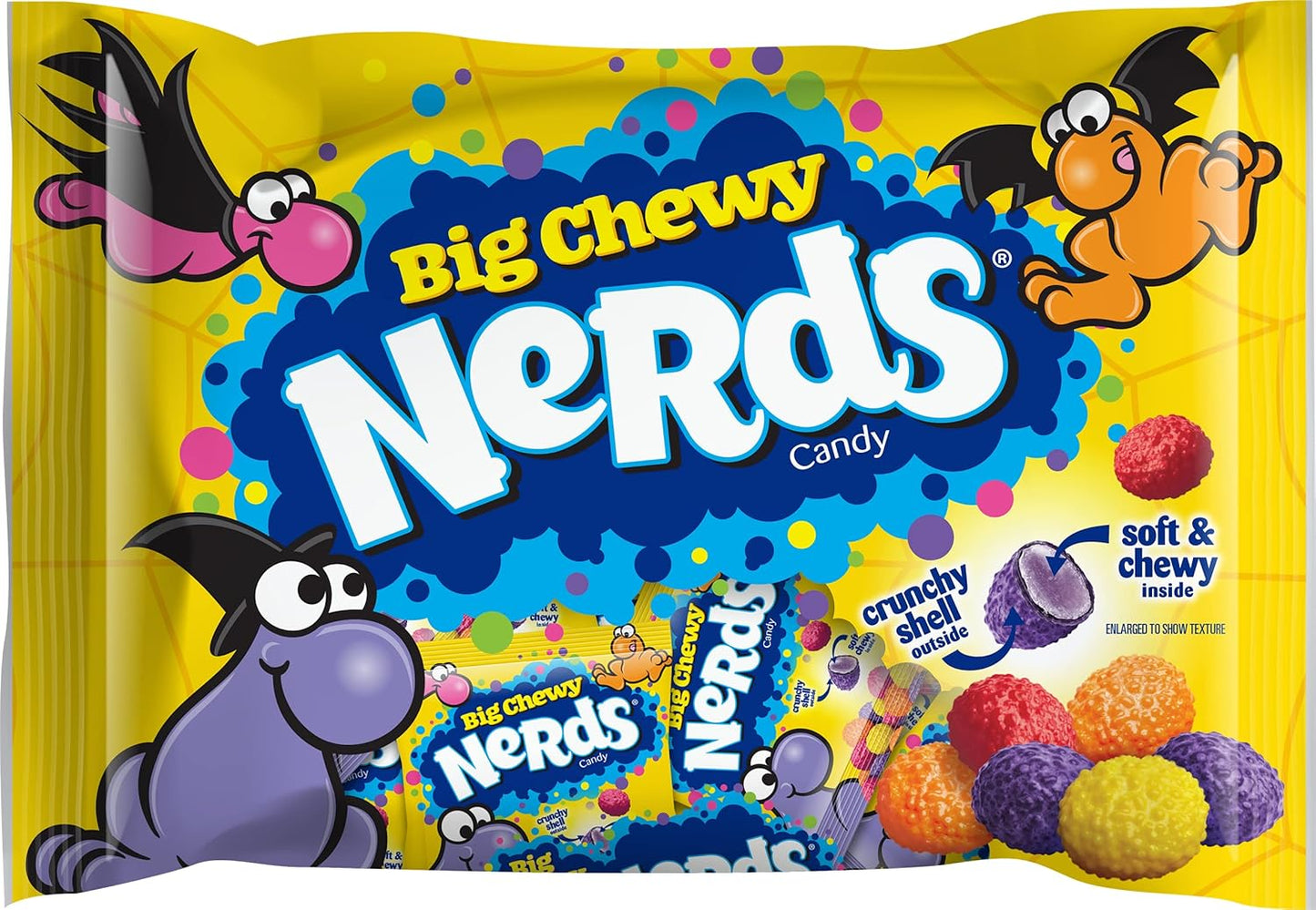 Big-Chewy-Nerds,-Halloween-Treat-Size-Pouches,-9oz-822