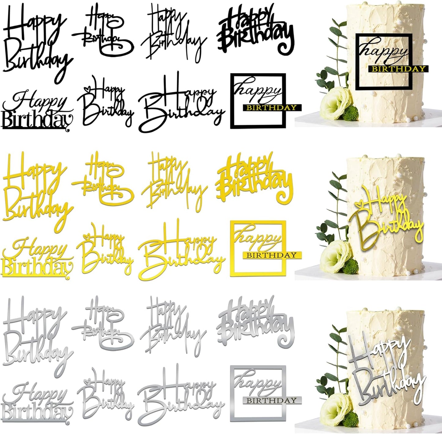 24-PCS-Happy-Birthday-Cake-Toppers-Mirror-3369