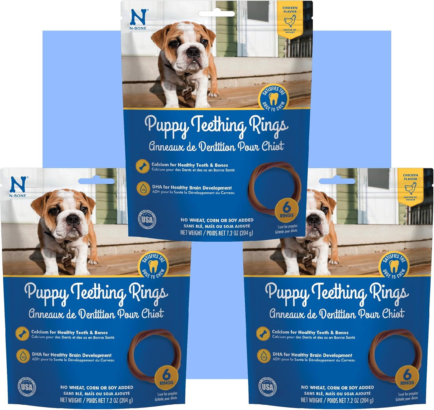 N-Bone-Puppy-Teething-Rings-Chicken-Flavor-Dog-Treat,-18-Rings-Total,---2447
