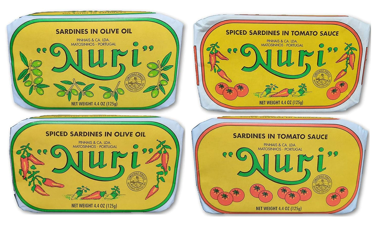 NURI-Portuguese-Sardines-Variety-Pack-|-4-Pack-Bundle-|-One-of-Each-816