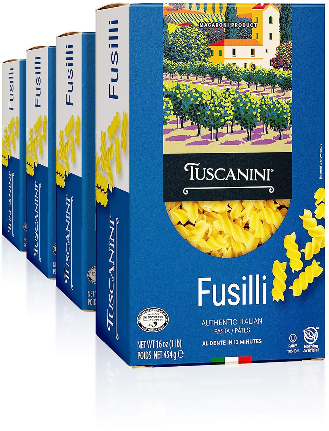 Tuscanini-Authentic-Italian-Fusilli-Pasta-16oz-(4-Pack)-Made-Premium-603