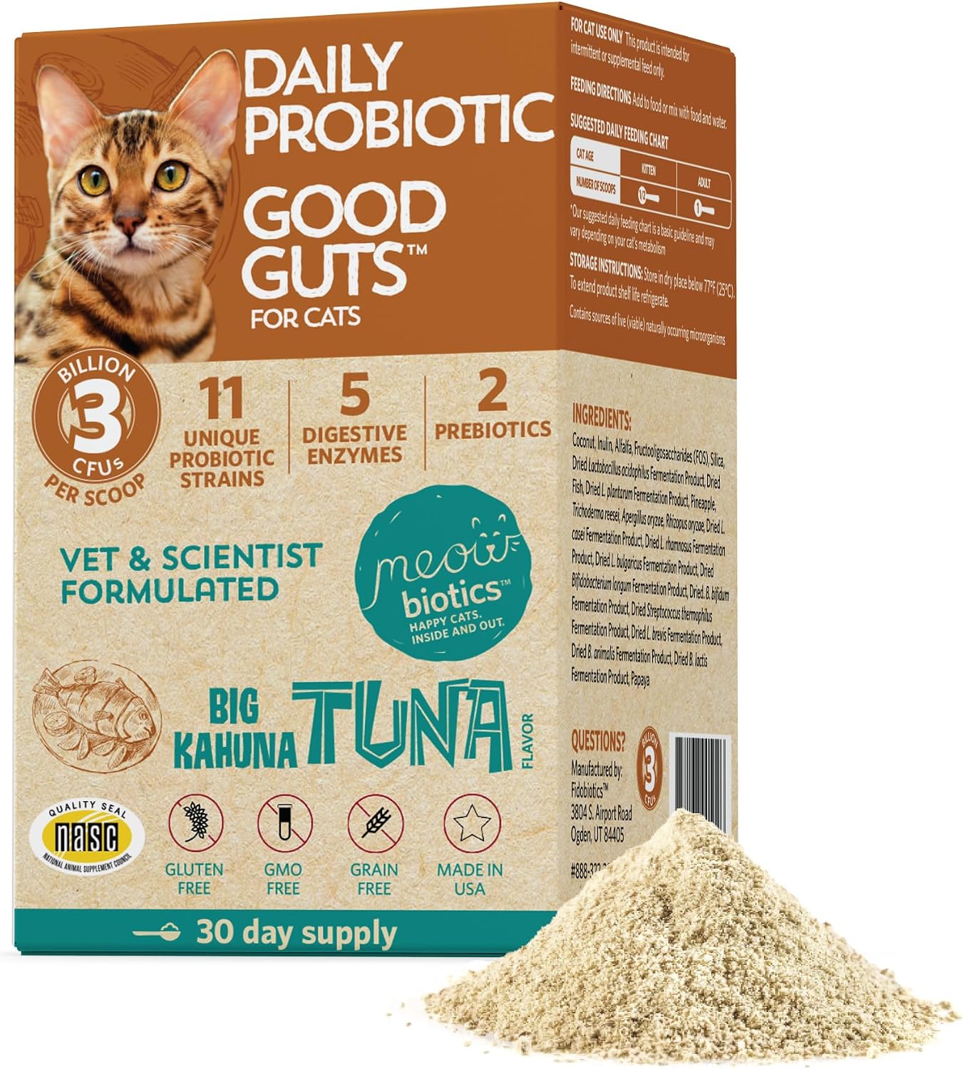 Good-Guts-Probiotic-Powder-for-Cats,-Tuna-Flavor,-30-Days-|-11-Probiotic-976