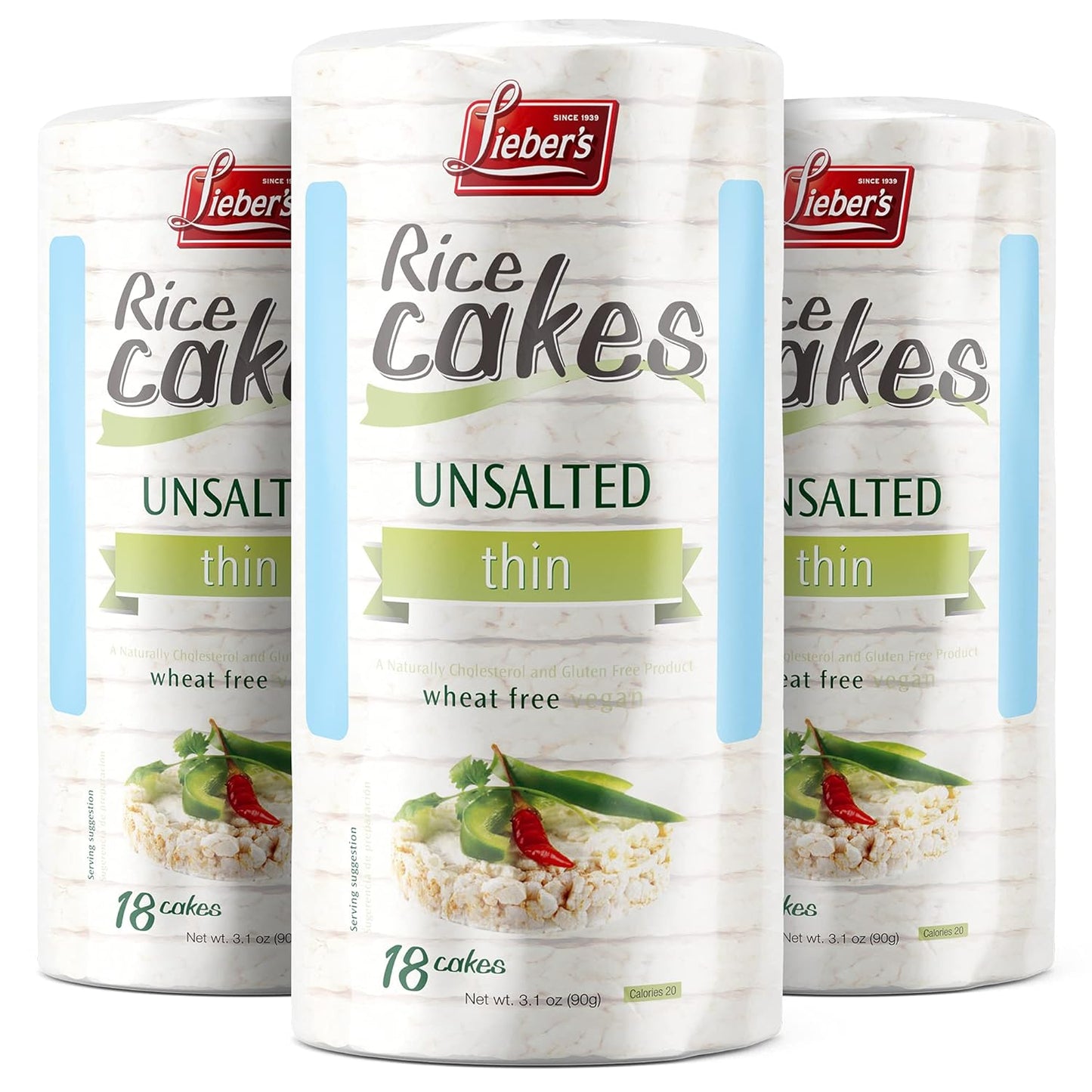LIEBERS-Rice-Cakes,-Kosher-Certified-Snack,-Dairy-Free,-2460