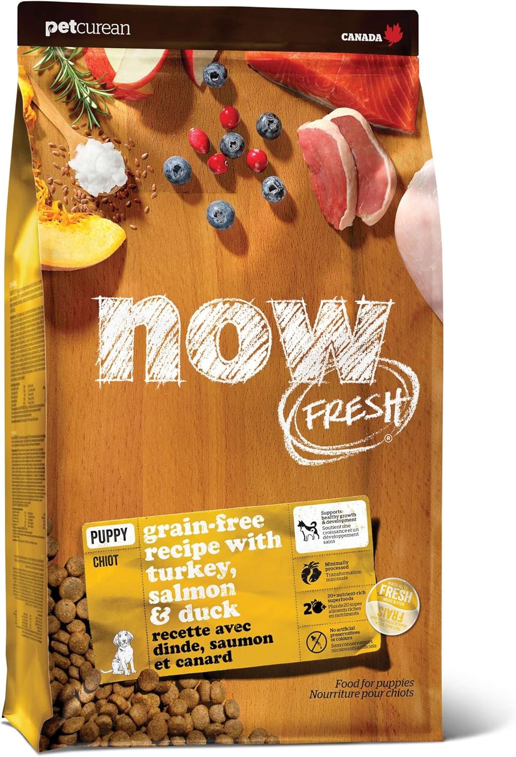 Now-Fresh-Grain-Free-Dry-Puppy-Food-with-Turkey,-Salmon-&-Duck,-Healthy-Kibble-428