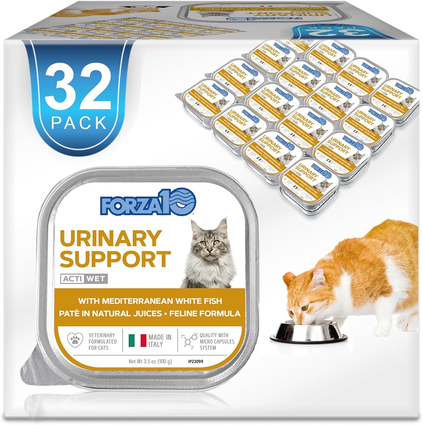 Forza10---Cat-Food,-Urinary-Tract-Wet-Cat-Food,-Non-GMO,-UTI-with-Flavor,1042