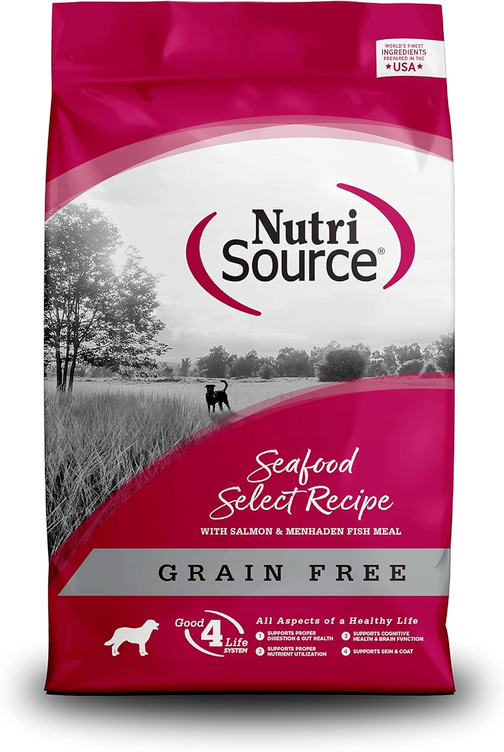 NutriSource-Seafood-Select-Grain-Free-Dry-Dog-Food,-Salmon-and-Menhaden-Fish-Meal,-1615