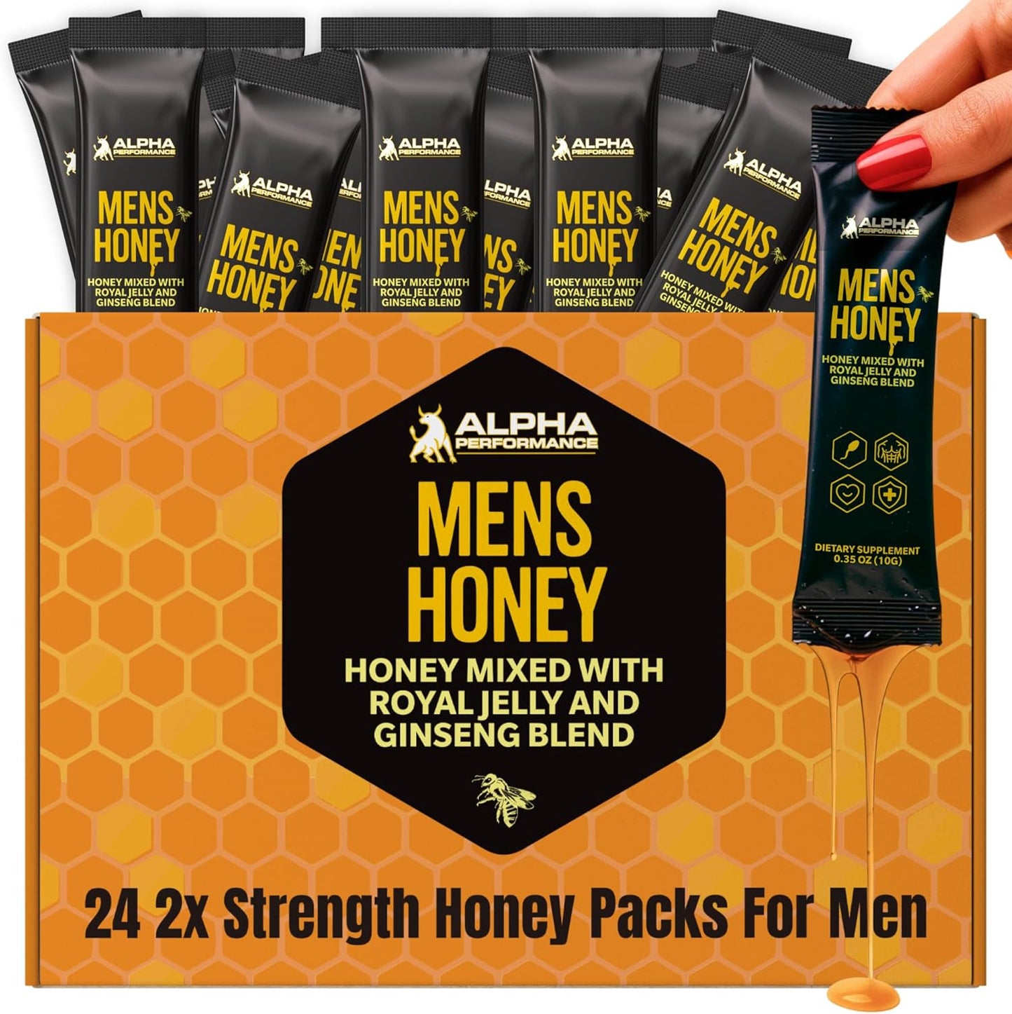 Alpha-Performance-Royal-Jelly-Honey-for-Men---Extra-Strength-Quality,-Improved-Herbal-Mix-1699