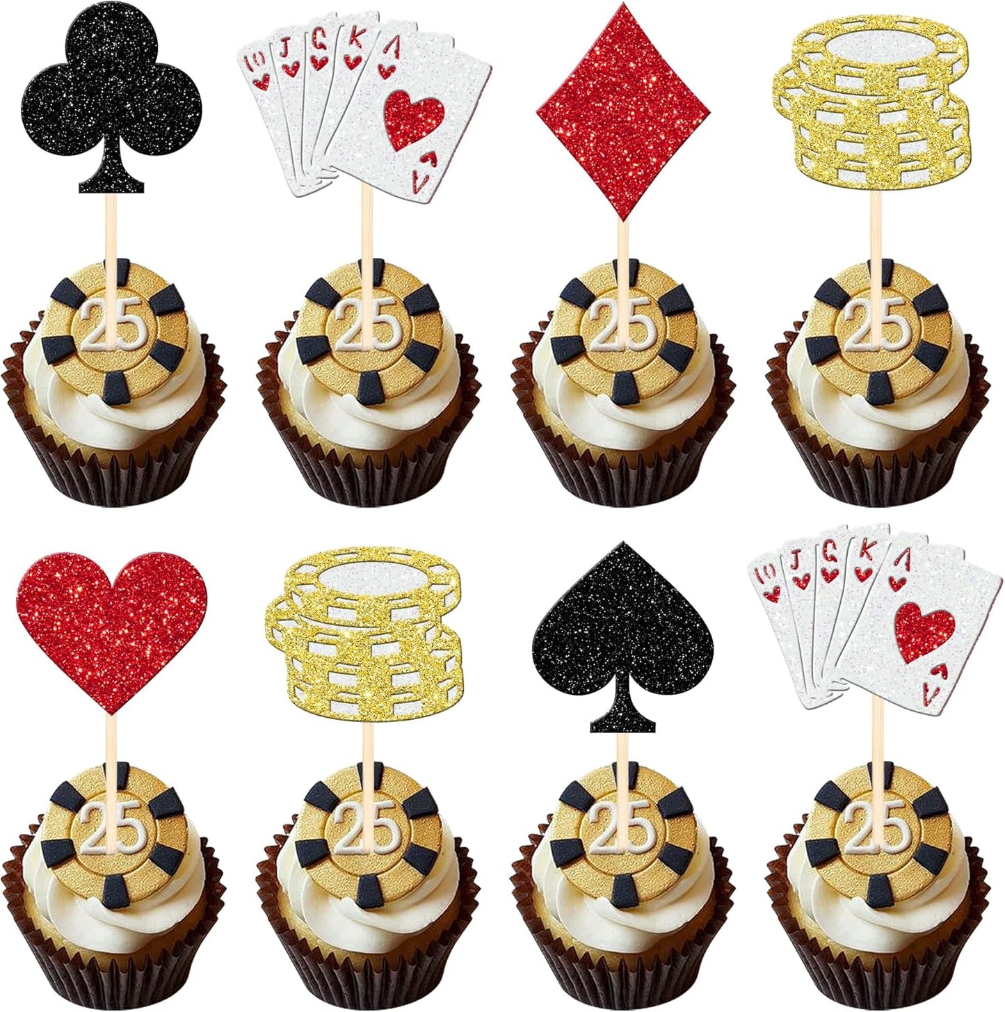 24-PCS-Casino-Poker-Theme-Cupcake-Toppers-3270