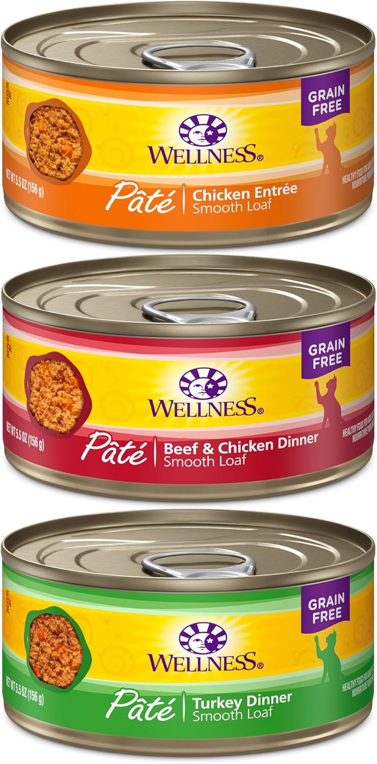 Wellness-Natural-Pet-Food-8957-Complete-Health-Natural-Canned-Grain-Free-Pate-Food,-Pack,362