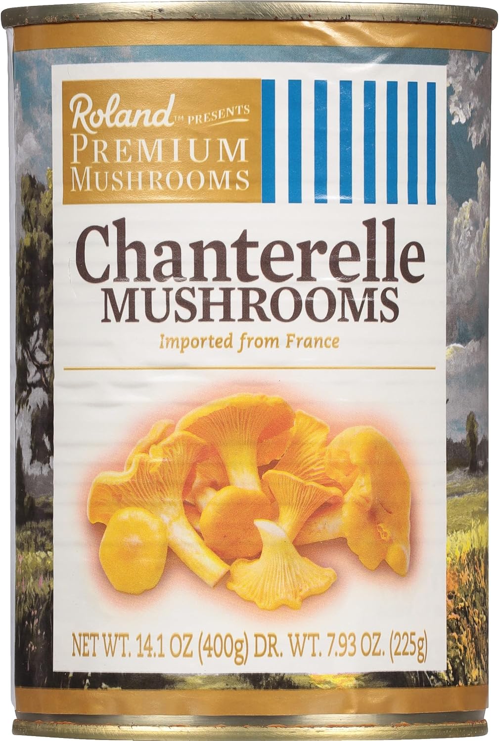 Roland-Foods-Canned-Chanterelle-Mushrooms,-Specialty-Canned-Food,-7.9-Ounce-Can-----575