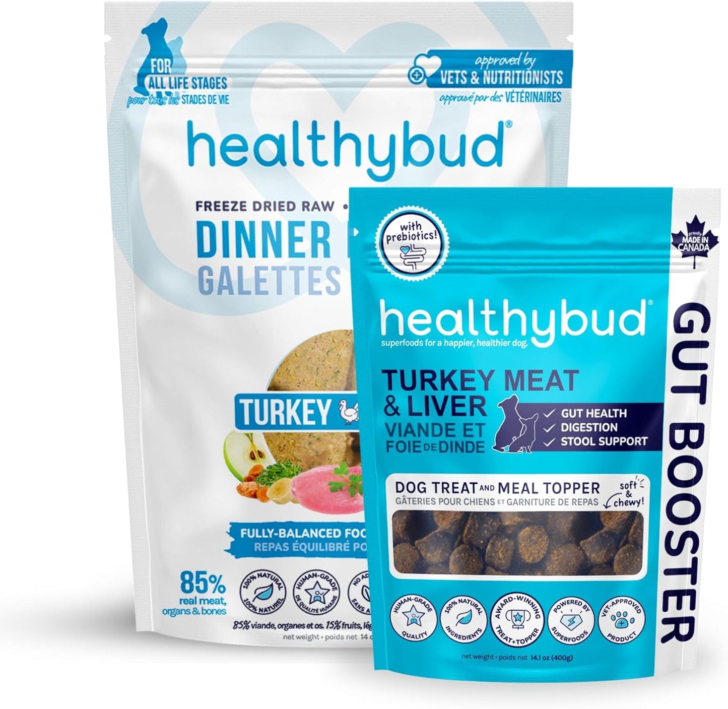 healthybud-Turkey-Gut-Booster-Dog-Treats-4.6oz-for-Sensitive-Stomach,-Freeze-Dried-Dog-34