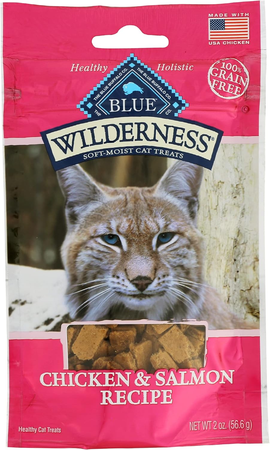 Blue-Buffalo-Wilderness-Soft-Moist-Cat-Treats,-Chicken-&-1-3