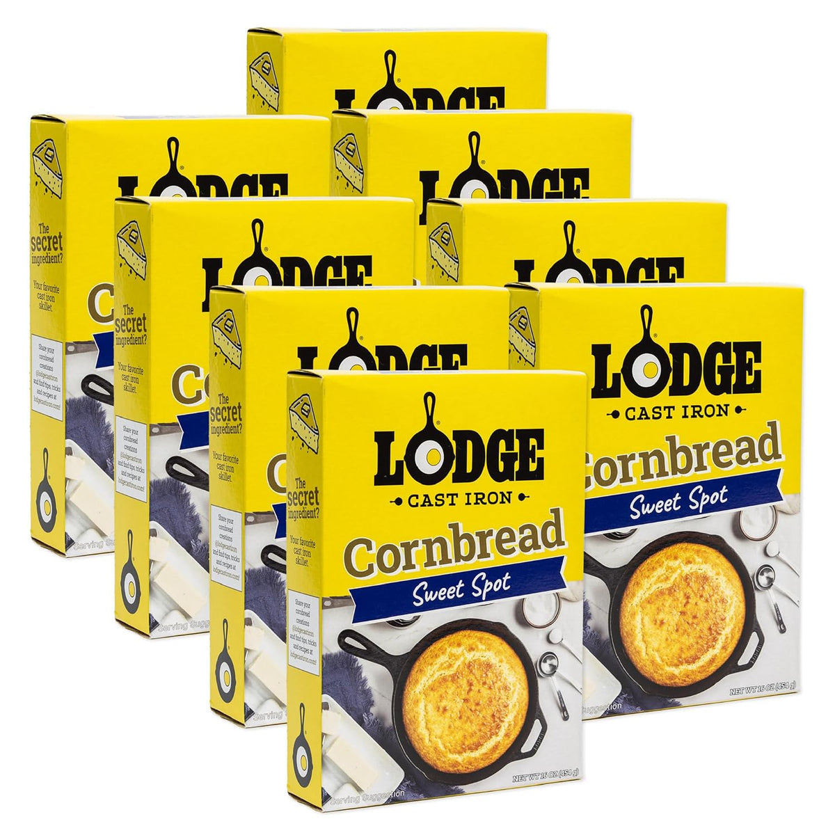 Lodge-Cast-Iron-Skillet-Cornbread,-8-Pack,-Sweet-Spot---74