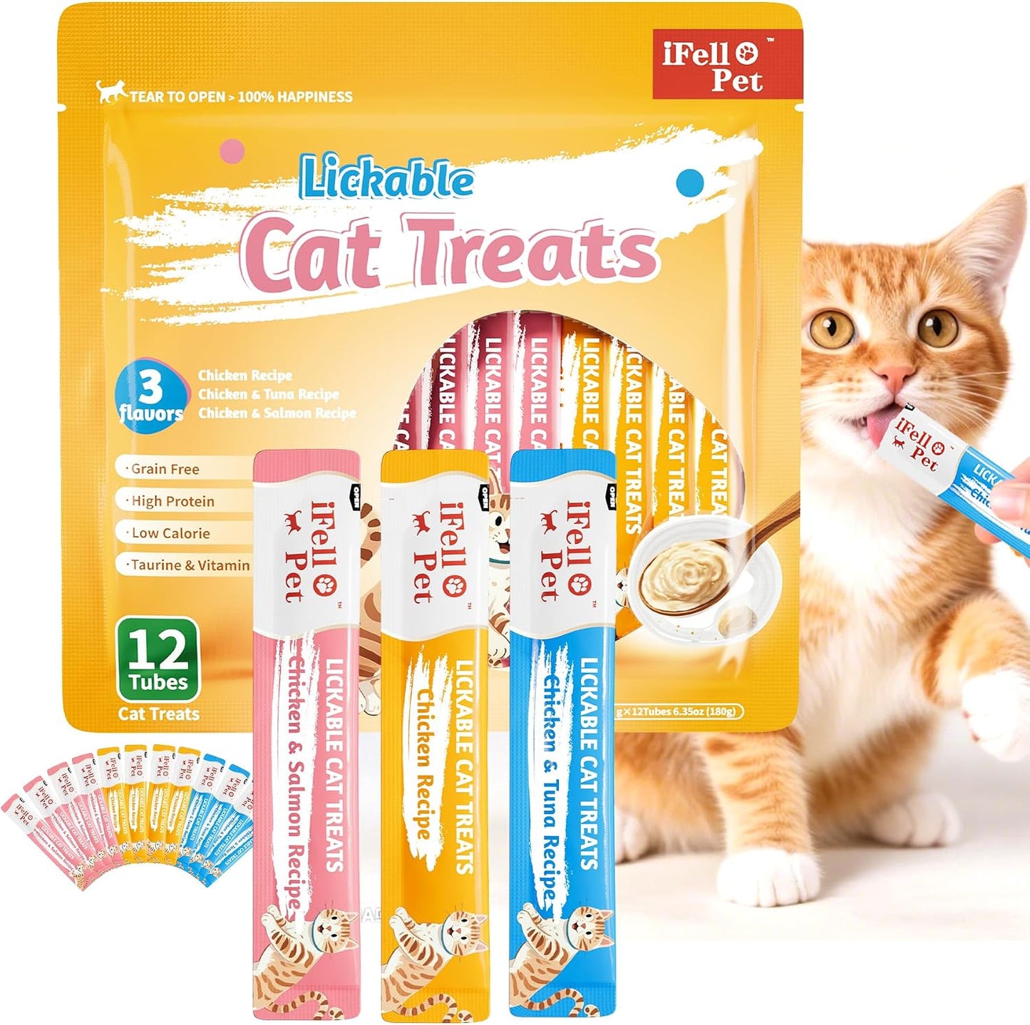 Cat-Treats,-High-Meat-High-Moisture-Lickable-Cat-Treats,-Variety-Pack-–-Real-Chicken-&-Seafood-514