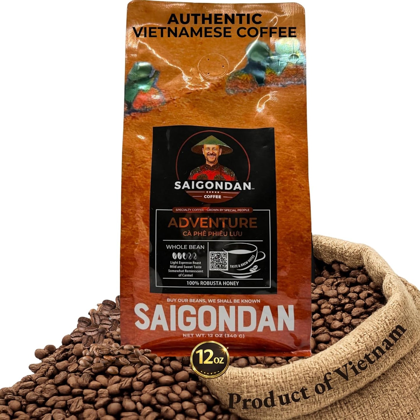 Vietnamese-Whole-Bean-Coffee---Saigondan-Adventure-1-Robusta-Light-Espresso-Roast---1080