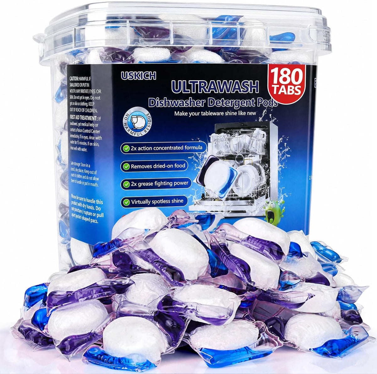 180-Pack-UltraWash-Dishwasher-Detergent-Pods,No-Pre-Rinse-Dishwasher-Detergent-Soap-On-Stain-137
