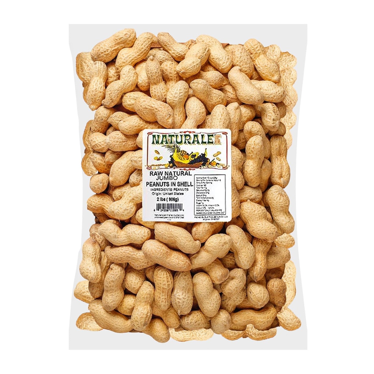 Naturalee-Peanuts,-Plain-In-Shell-2-lbs---Raw,-Unsalted-|--Natural-Healthy-Snack,-or-2305