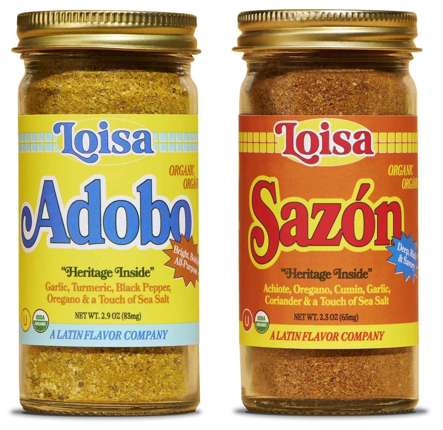 Loisa-Adobo-+-Sazon-Duo---USDA-Organic,-Non-GMO,-No-MSG,-No-Preservatives,-1928