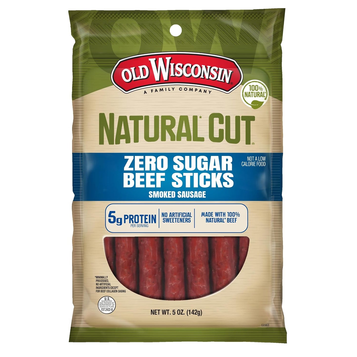 Old-Wisconsin-Natural-Cut-Beef-Sausage-Snack-Sticks,-Zero-Sugar,-Naturally--Smoked,-Ready-to-High-1825