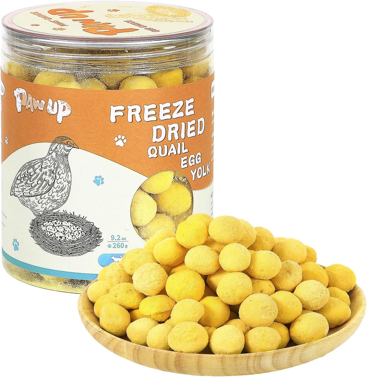 Freeze-Dried-Quail-Egg-Yolk-Pet-Treats,-Freeze-Dried-2276