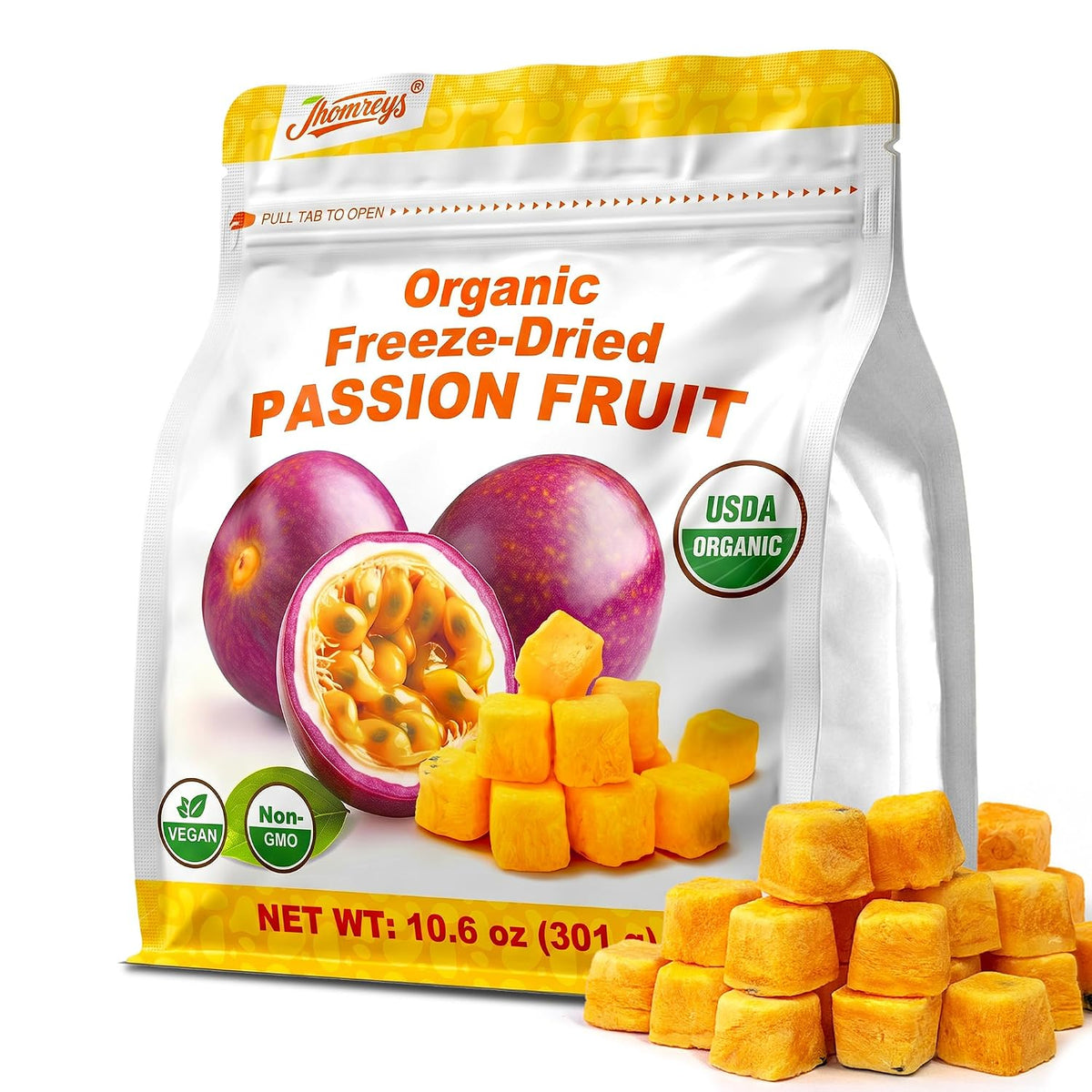 Organic-Freeze-Dried-Passion-Fruit-Crispy-Tropical-Sugar-Free-Dry-154