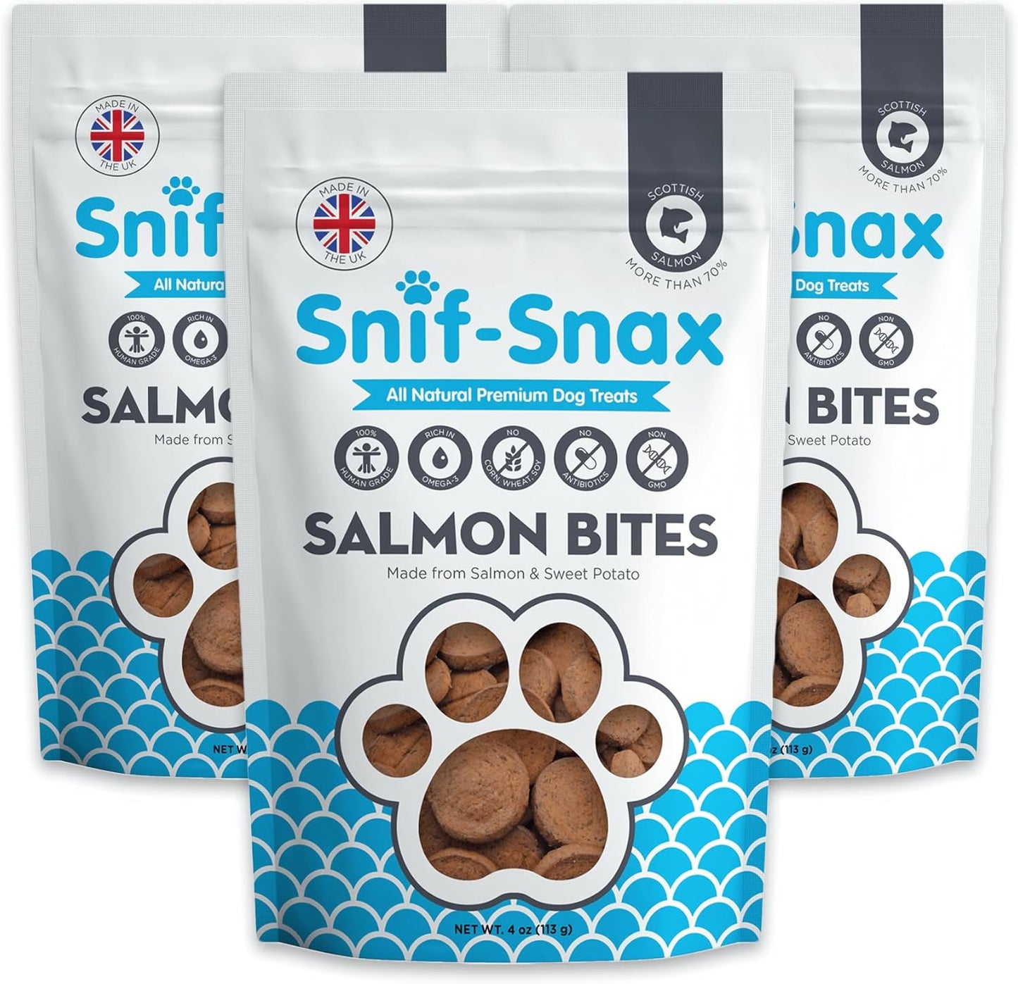 Snif-Snax-Salmon-Bites-Dog-Treats-3-Pack,-All-Natural-Human-Grade-Training-for-2078