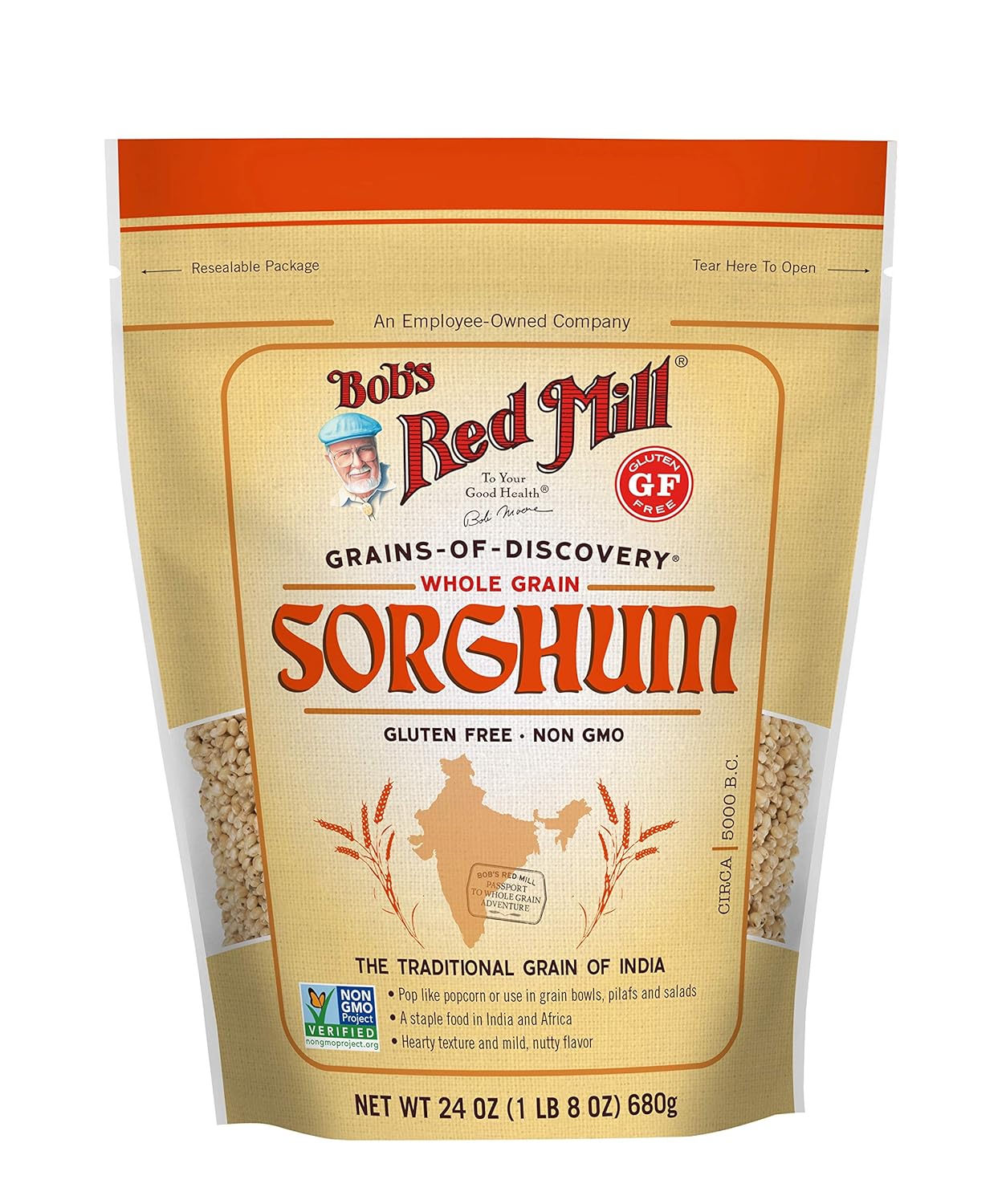 Bob's-Red-Mill-Grano-de-sorgo-blanco-dulce,-sin-24-885