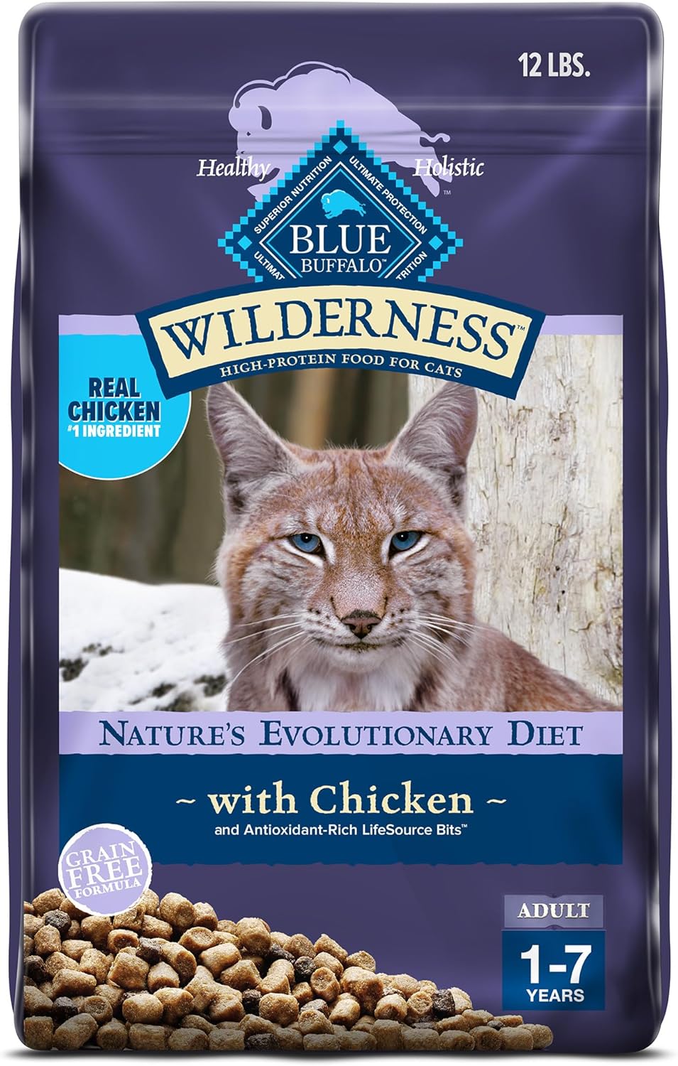 Blue-Buffalo-Wilderness-Natural-Adult-Dry-Cat-Food,-2490
