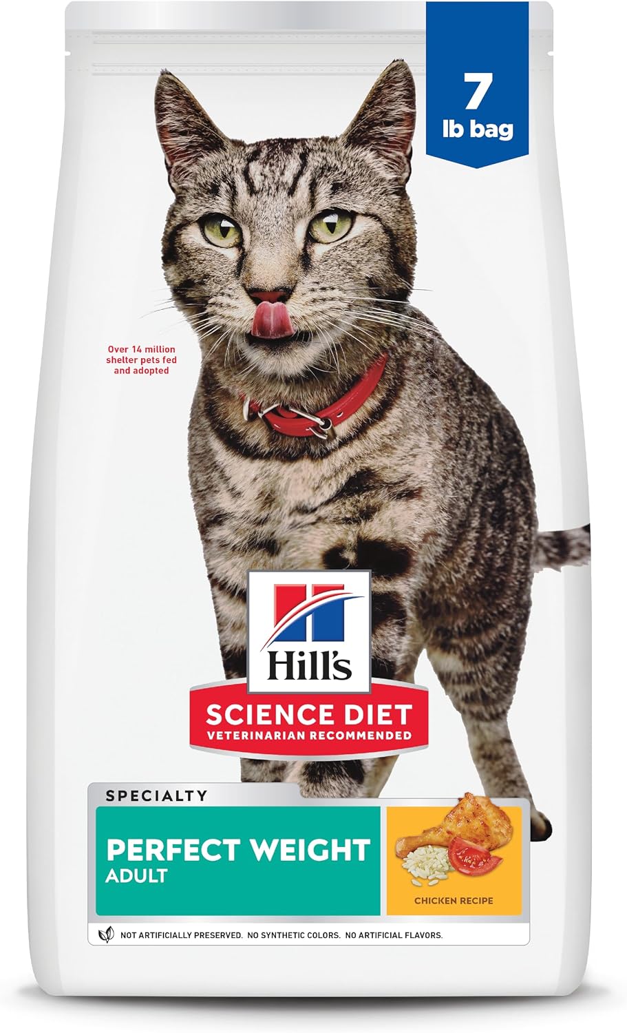 Hill's-Science-Diet-Adult-Perfect-Weight-Dry-Cat-Food,-Chicken,-7-lb.-Bag-2031