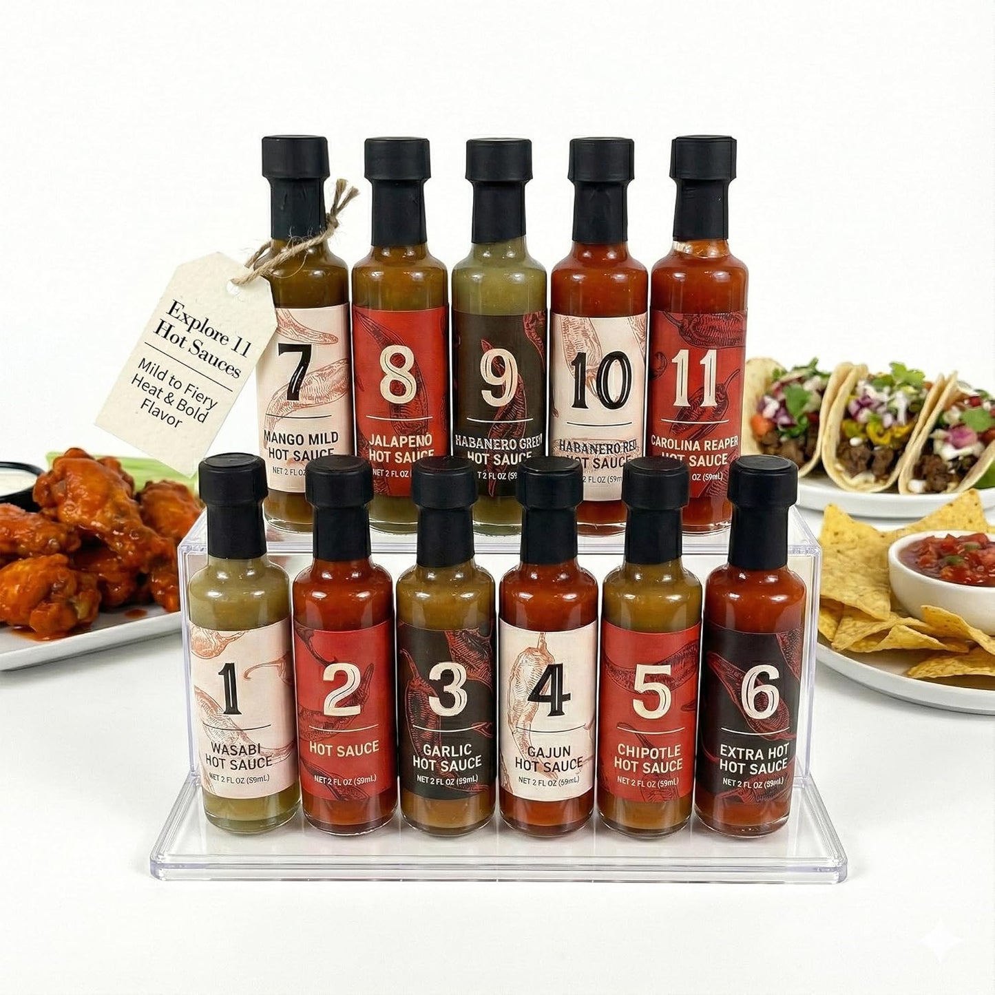 11-Bottle-Hot-Sauce-Variety-Pack-–-Spice-Set-with-Habanero,-Chipotle,-424