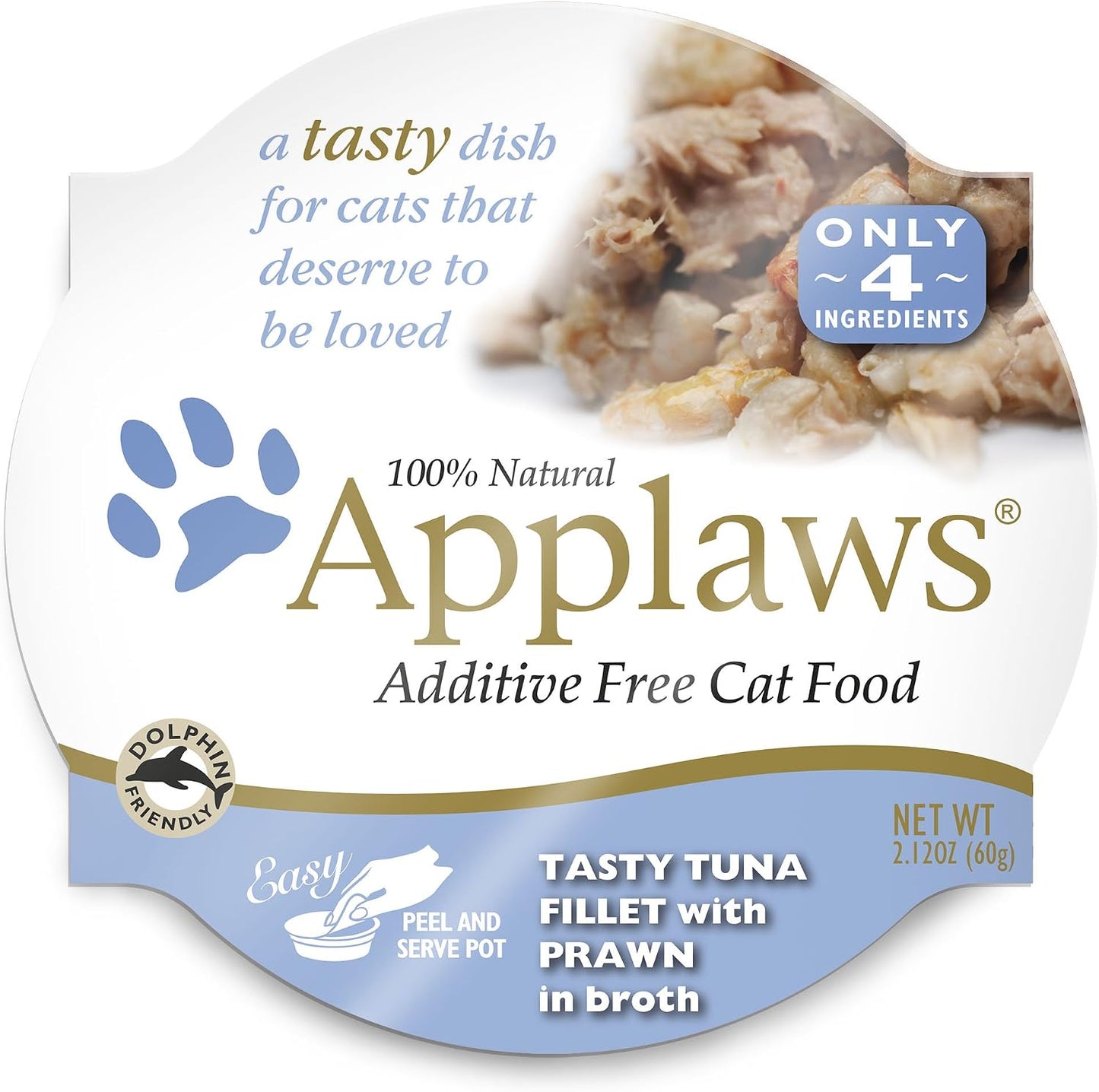 Applaws-Tasty-Tuna-Fillet-with-Prawn-Cat-Food,-18---2.12-Ounce-Cups-309