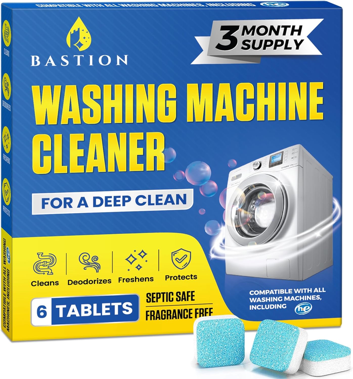 Bastion-Washing-Machine-Cleaner,-Deodorizer,-&-Descaler-6-Pack---Active-3232
