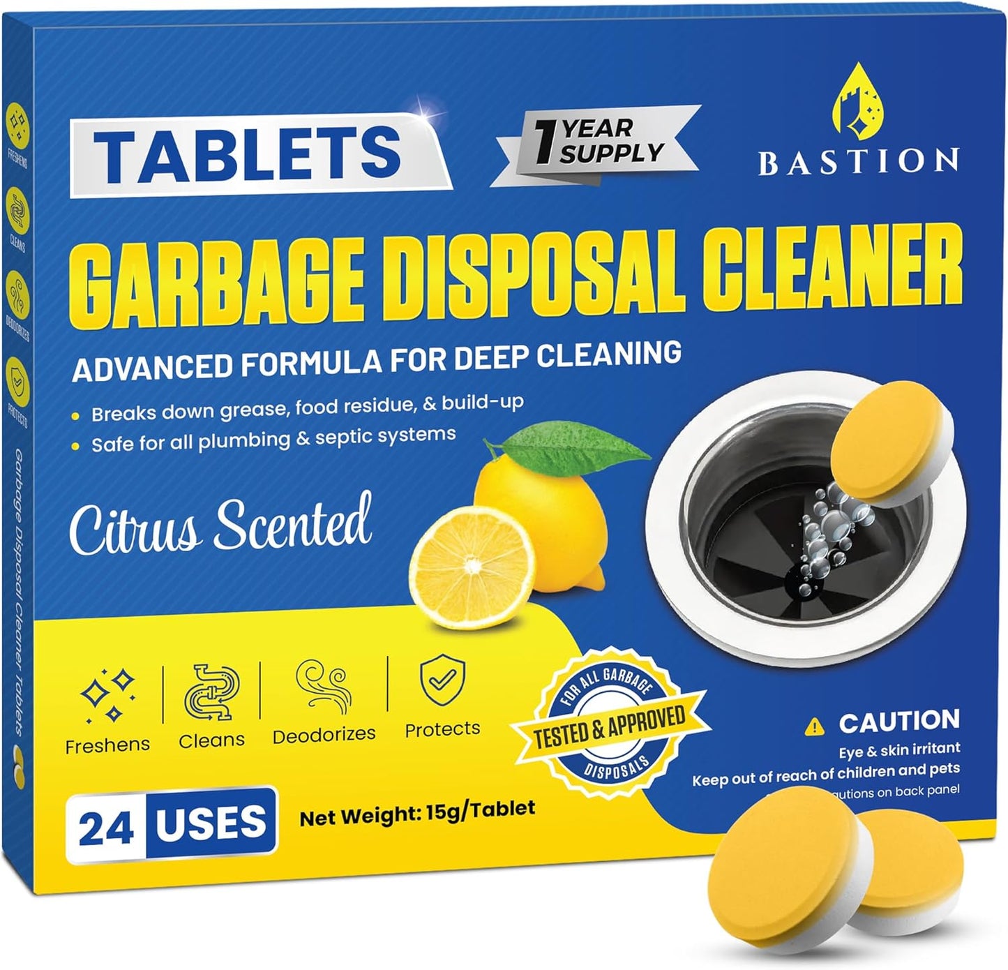 Bastion-Garbage-Disposal-Cleaner-Deodorizer-Tablets---24-Pack-(1-4144