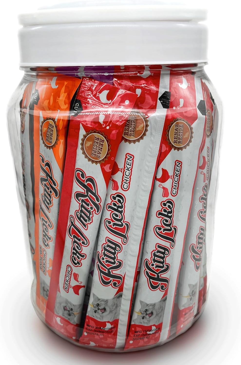 Kitty-Licks-Chicken-Barrel-(60-Tubes)-3-flavorsX20-Cream-3