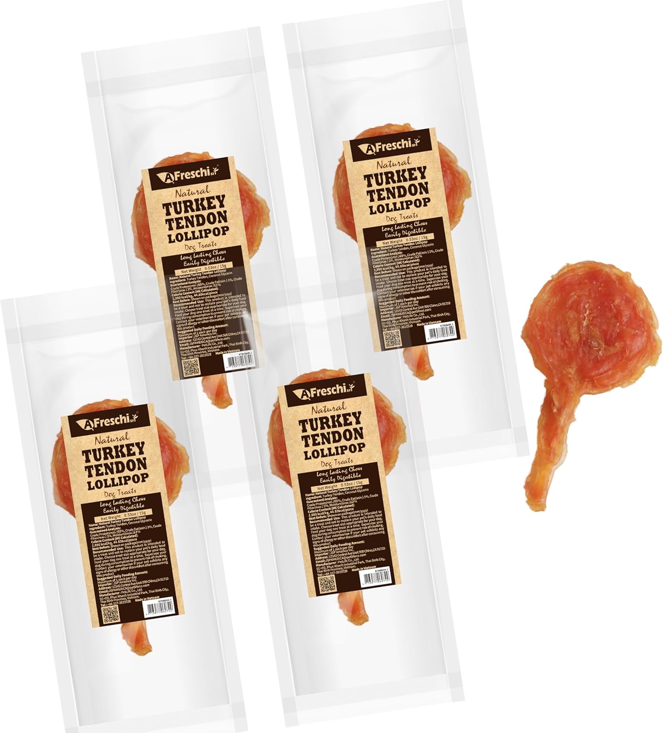 A-Freschi-srl-Turkey-Tendons-for-Dogs,-Long-Lasting,-Hypoallergenic-Rawhide-Alternative,-Grade,-1959