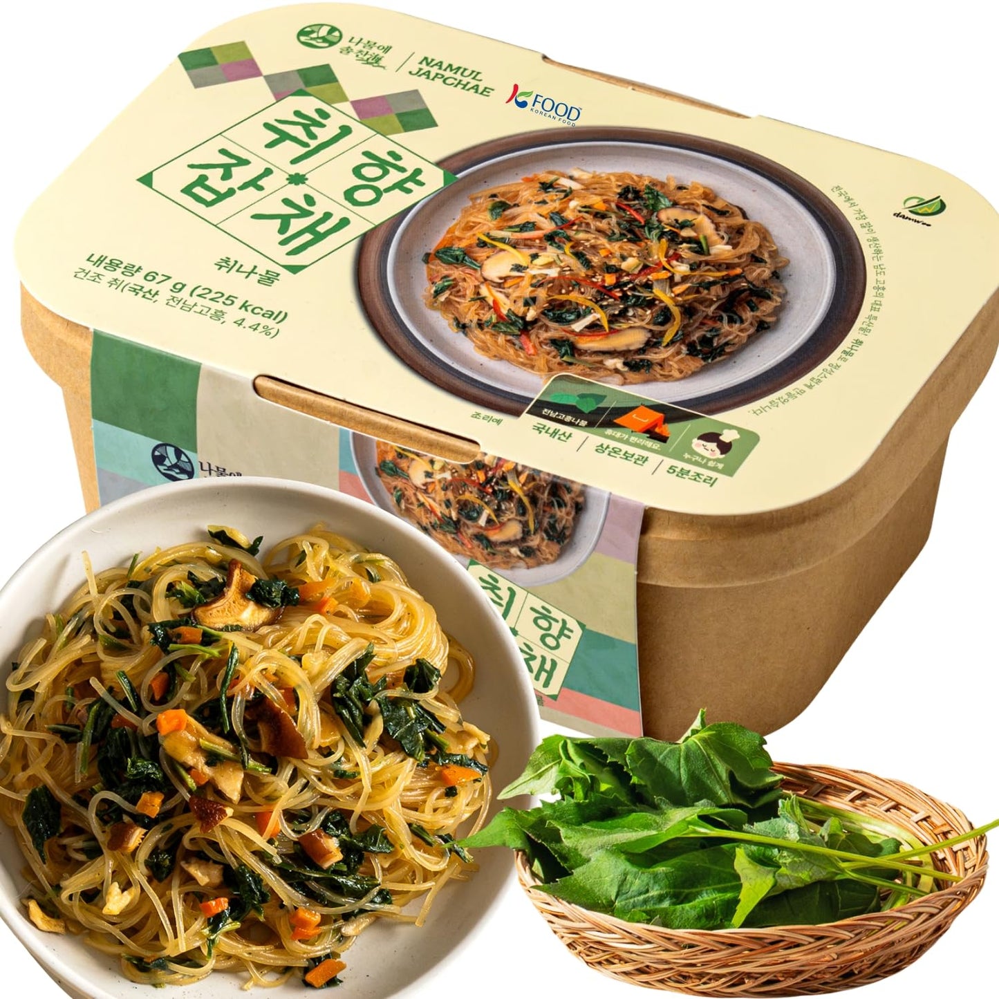 Korean-Food---Kit-de-fideos-veganos-Namul-Japchae-con--Chwinamul-156