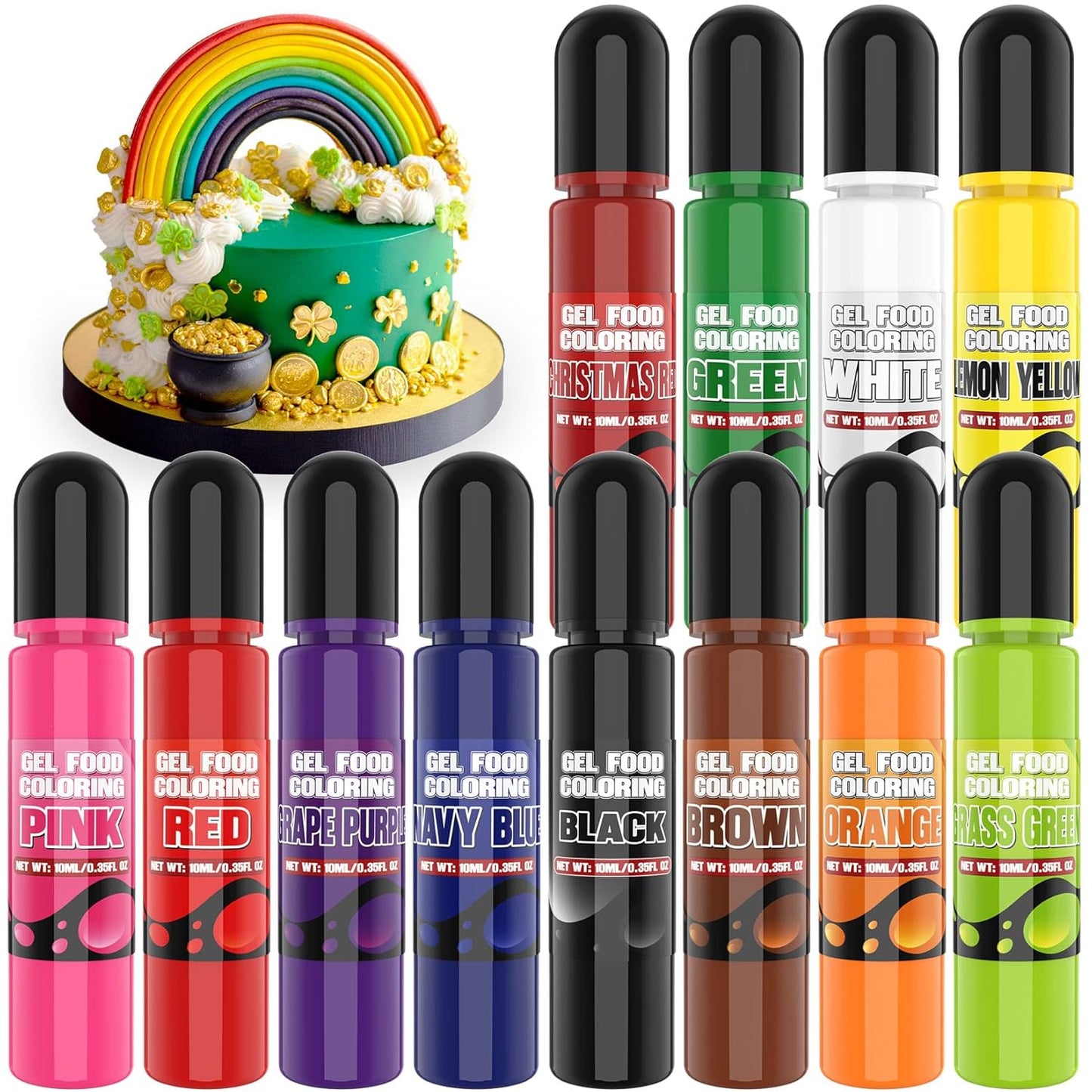 Gel-Food-Coloring-Set-with-12-Colors-(red,-green,-black,-etc.)-Concentrated-Coloring-for-1417