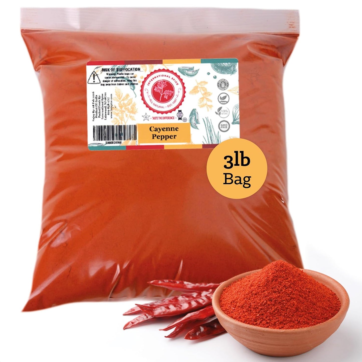 Cayenne-Pepper-by-International-Spice,-Red-Cayenne-Pepper-Seasoning-Powder,-Essential-Gourmet-257