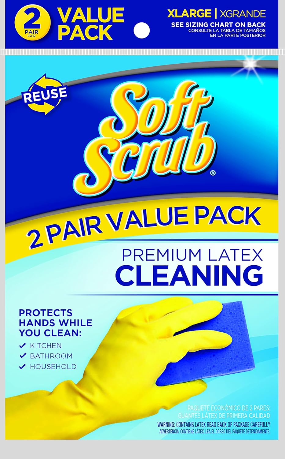 Soft-Scrub-Yellow-Reusable-Latex-Household-Glove-------1121