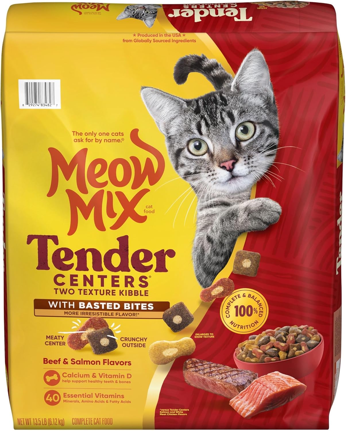 Tender-Centers-Dry-Cat-Food-with-Basted-Bites,-140