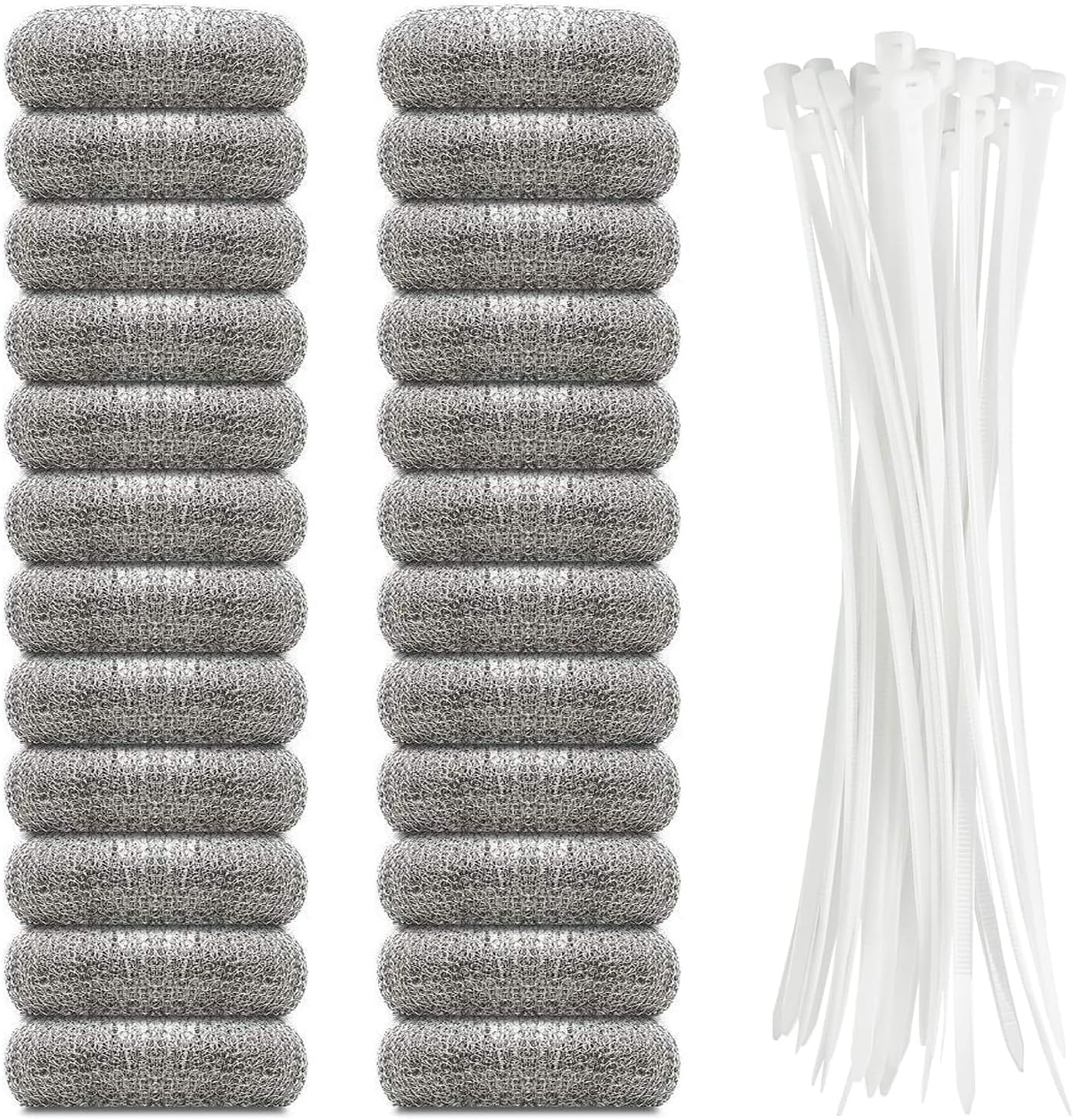 24-Pieces-Lint-Traps-Stainless-Steel-Washing-Machine-Lint-Snare-3745