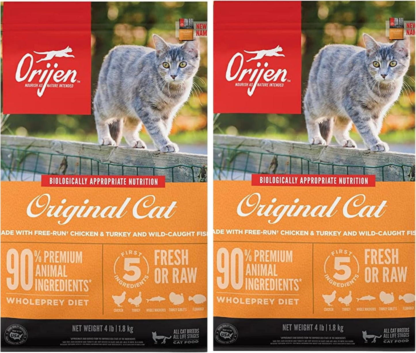 Orijen-2-Pack-of-Cat-&-Kitten-Grain-Free-Dry-Food,-4-Each,-in-USA402