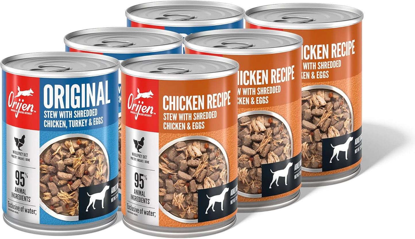 ORIJEN-Premium-Wet-Dog-Food-Variety-Pack:-Original-+-Chicken-Recipes-12.8oz-Cans-1460
