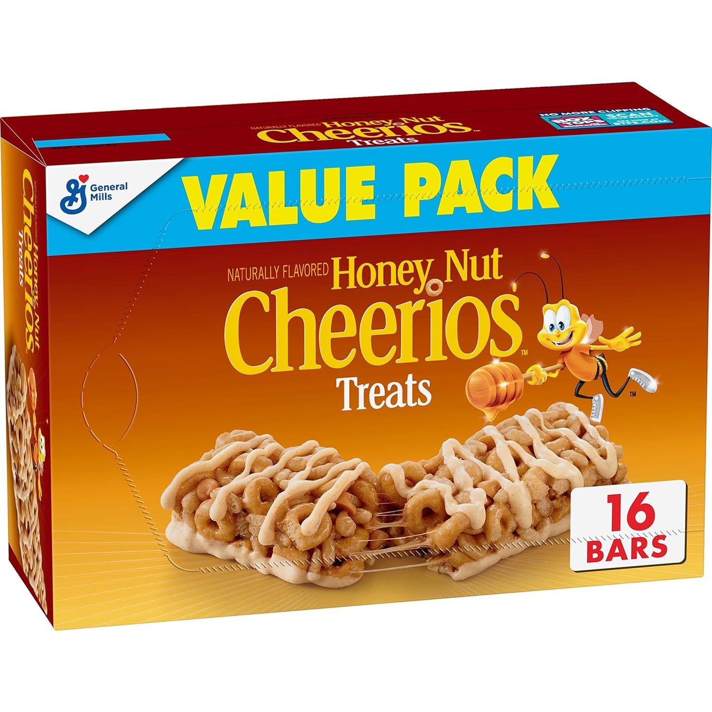Honey-Nut-Cheerios-Breakfast-Bars,-Value-Pack,-16-284