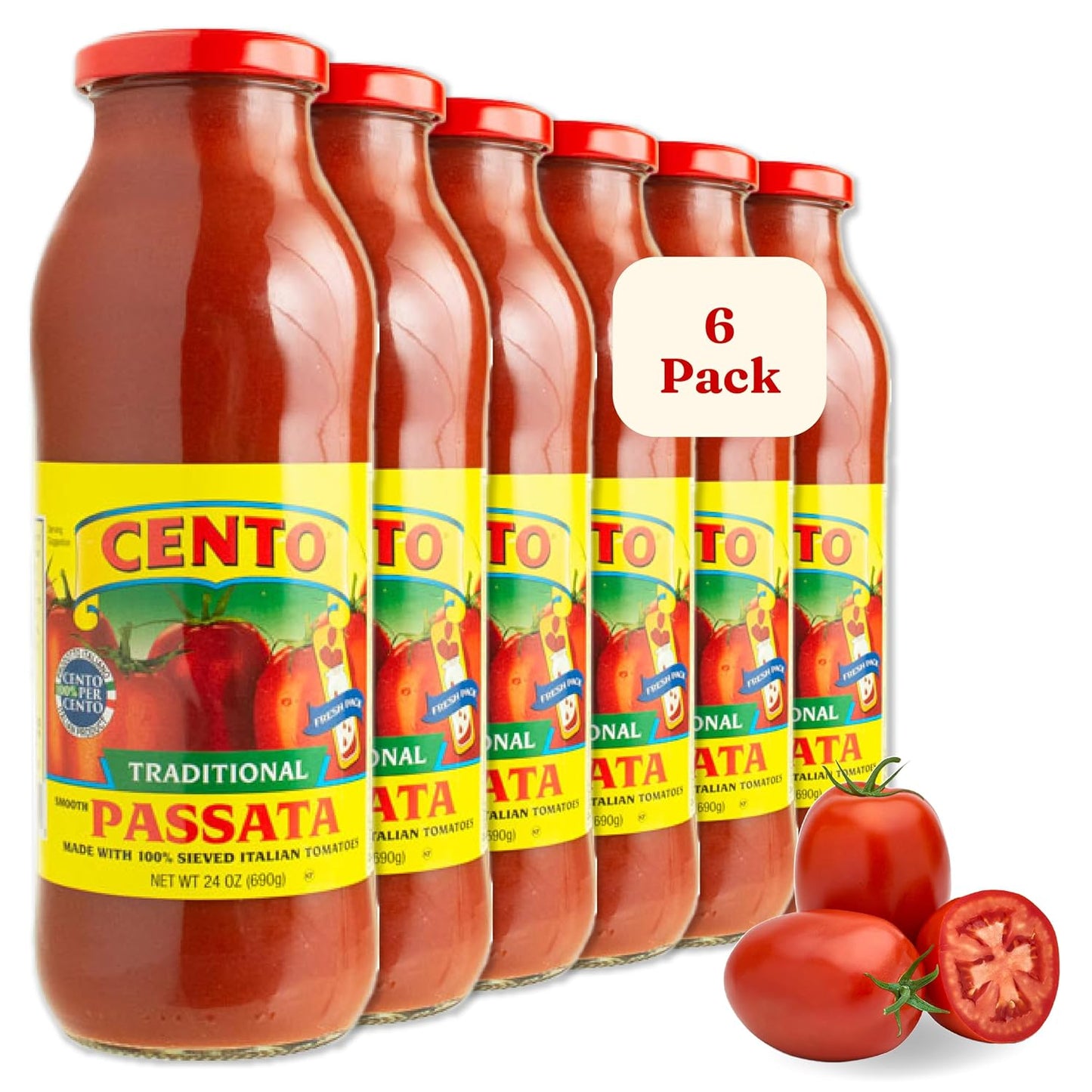 Cento-Tomato-Passata,-1-Italian-Sieved-Puree,-24-oz-(Pack-of-6)-861