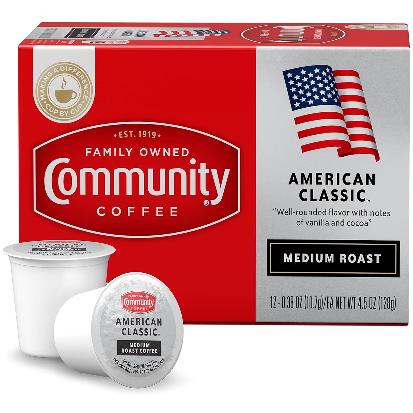 Community-Coffee-American-Classic-36-Count-Coffee-Pods,-Medium-Roast,-Compatible-with-Keurig-1122