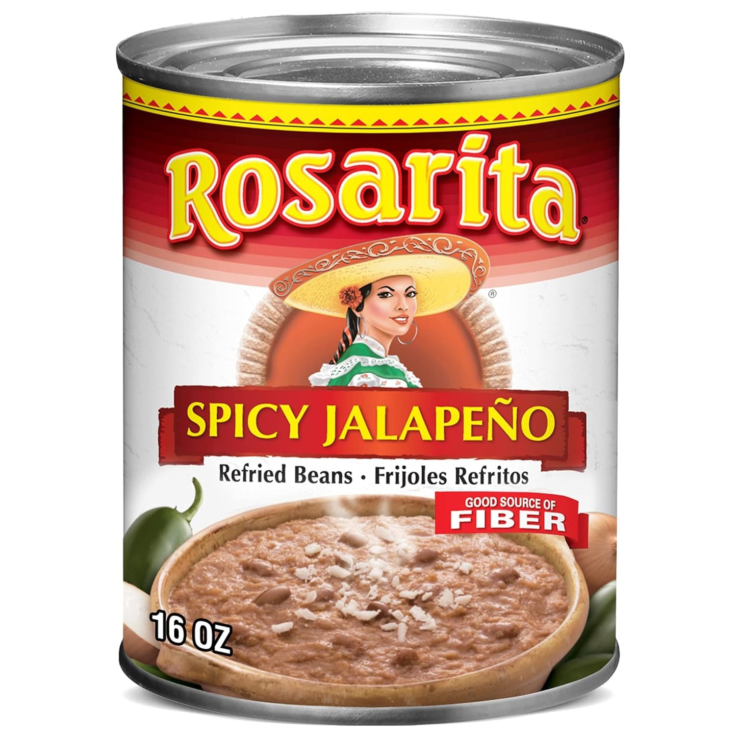 Rosarita-Spicy-Jalapeño-Refried-Beans,-16-2573