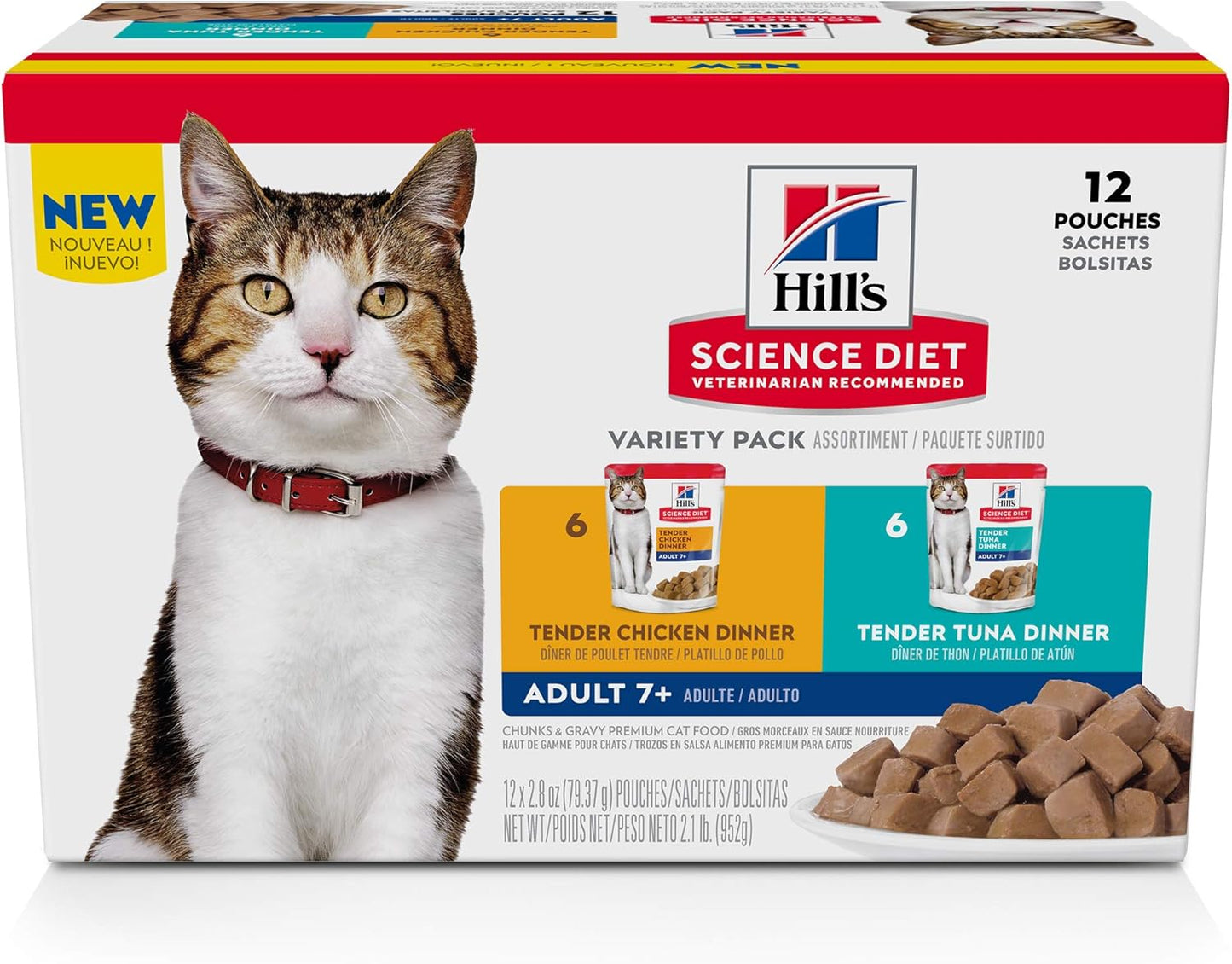 Hill's-Science-Diet-Adult-7+-Wet-Cat-Food-Variety-Pack,-Chicken-&-Tuna,-1834